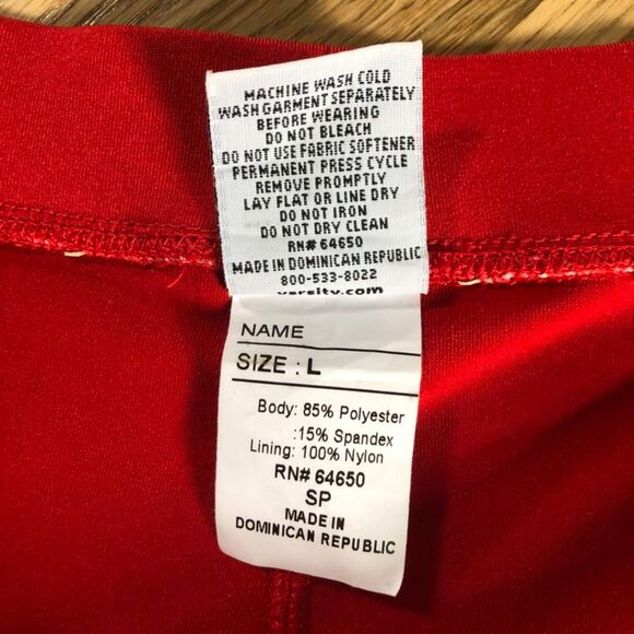 Women's Varsity Spirit MotionFlex Compression Cheerleading Cheer Shorts Sz Large - Picture 6 of 6